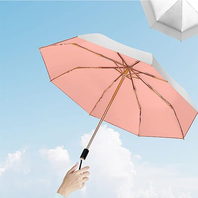 190T 나일론 직물 태양 보호 우산