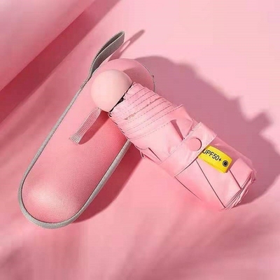 골프 우산 슈퍼 소형 우산 알루미늄 프레임 금속 UV 코팅 시장 우산