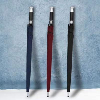 개인화 된 로고와 바람 막연한 디자인으로 120cm 개방 직경 광고 우산
