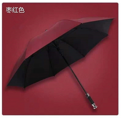 개인화 된 로고와 바람 막연한 디자인으로 120cm 개방 직경 광고 우산