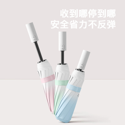 알루미늄 프레임 사용자 지정 로고 인쇄 UV 블록 소녀 우산 방수 파라과아