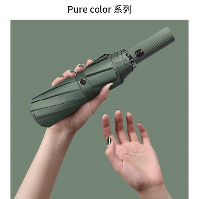 개인화 된 로고 인쇄 자동 우산 1 개 모두 바람 막 우산