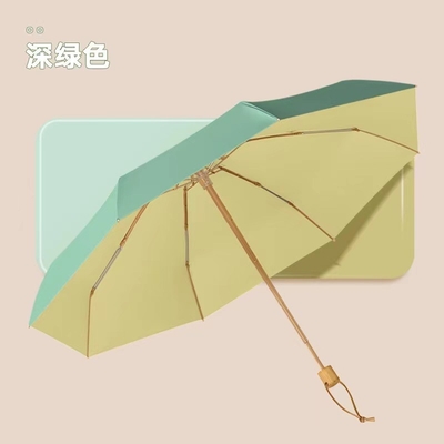 사용자 지정 로고 인쇄 및 강철 프레임과 함께 성인들의 다채로운 초라한 주머니 우산